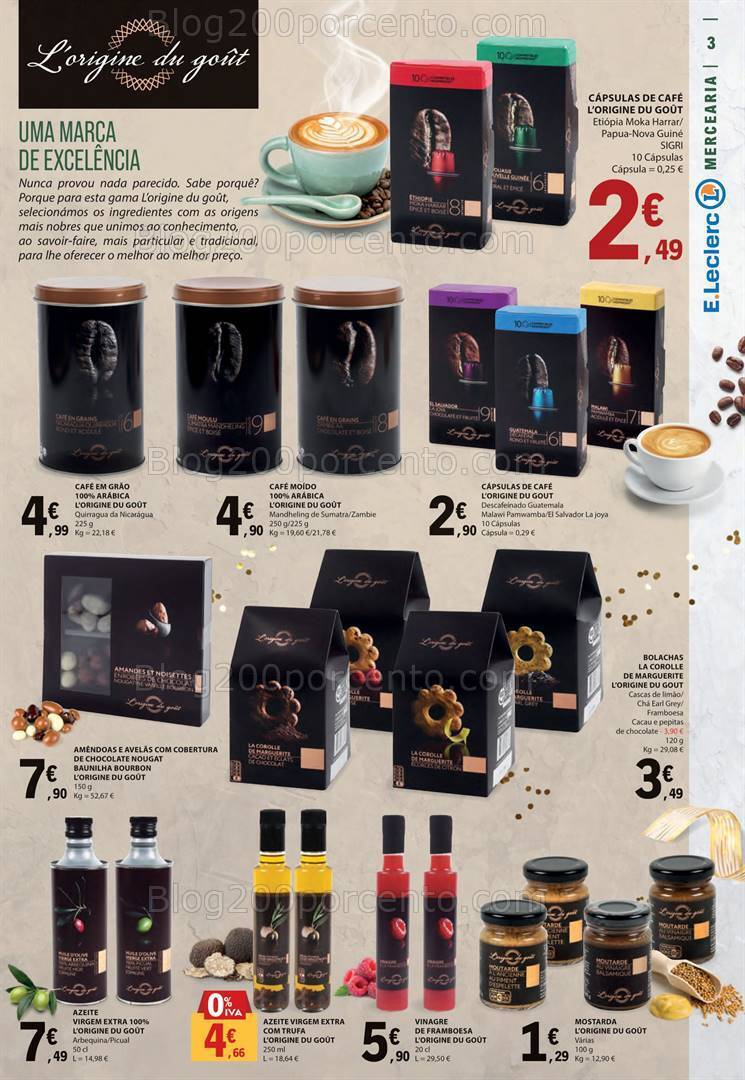 Antevisão Folheto E-LECLEC Natal Gourmet Promoções de 12 a 24 dezembro