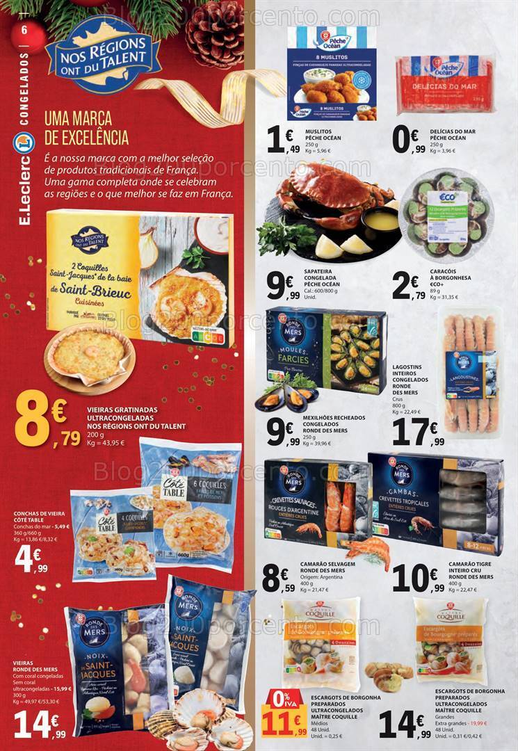 Antevisão Folheto E-LECLEC Natal Gourmet Promoções de 12 a 24 dezembro