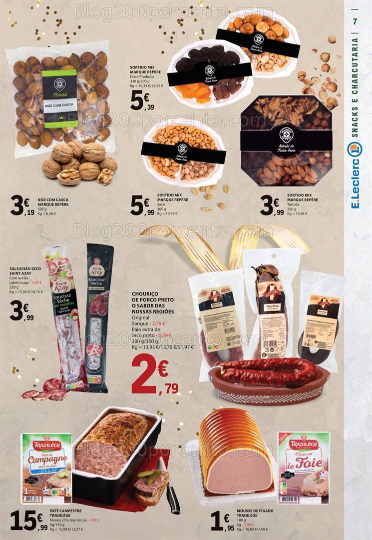 Antevisão Folheto E-LECLEC Natal Gourmet Promoções de 12 a 24 dezembro