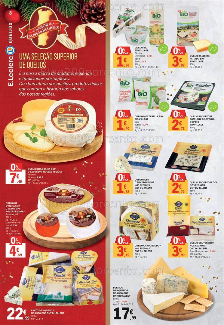 Antevisão Folheto E-LECLEC Natal Gourmet Promoções de 12 a 24 dezembro