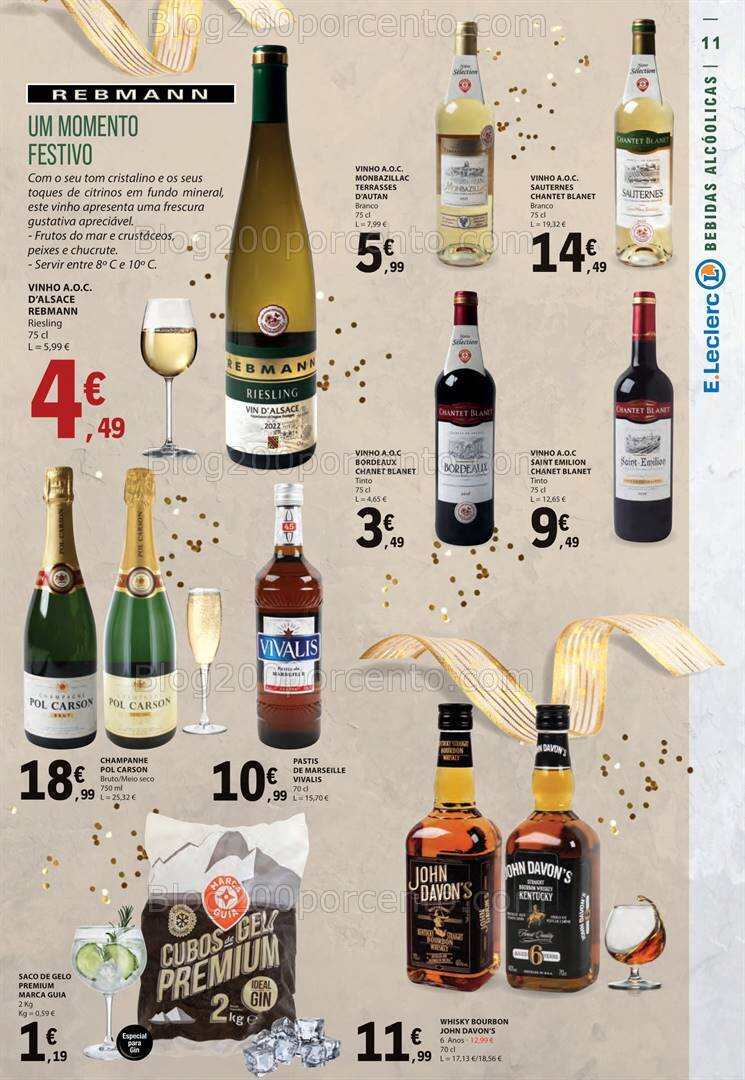 Antevisão Folheto E-LECLEC Natal Gourmet Promoções de 12 a 24 dezembro