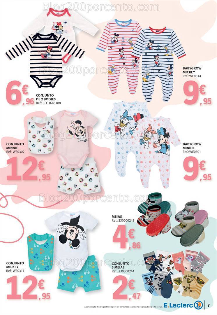 Antevisão Folheto E-LECLERC Feira do Bebé Promoções de 9 a 21 janeiro