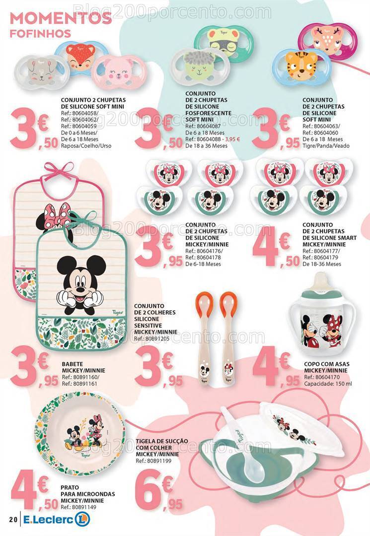 Antevisão Folheto E-LECLERC Feira do Bebé Promoções de 9 a 21 janeiro