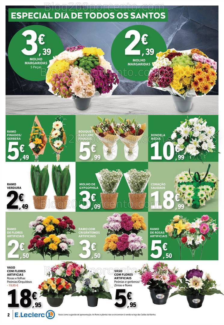 Antevisão Folheto E-LECLERC Bazar Promoções de 28 outubro a 6 novembro