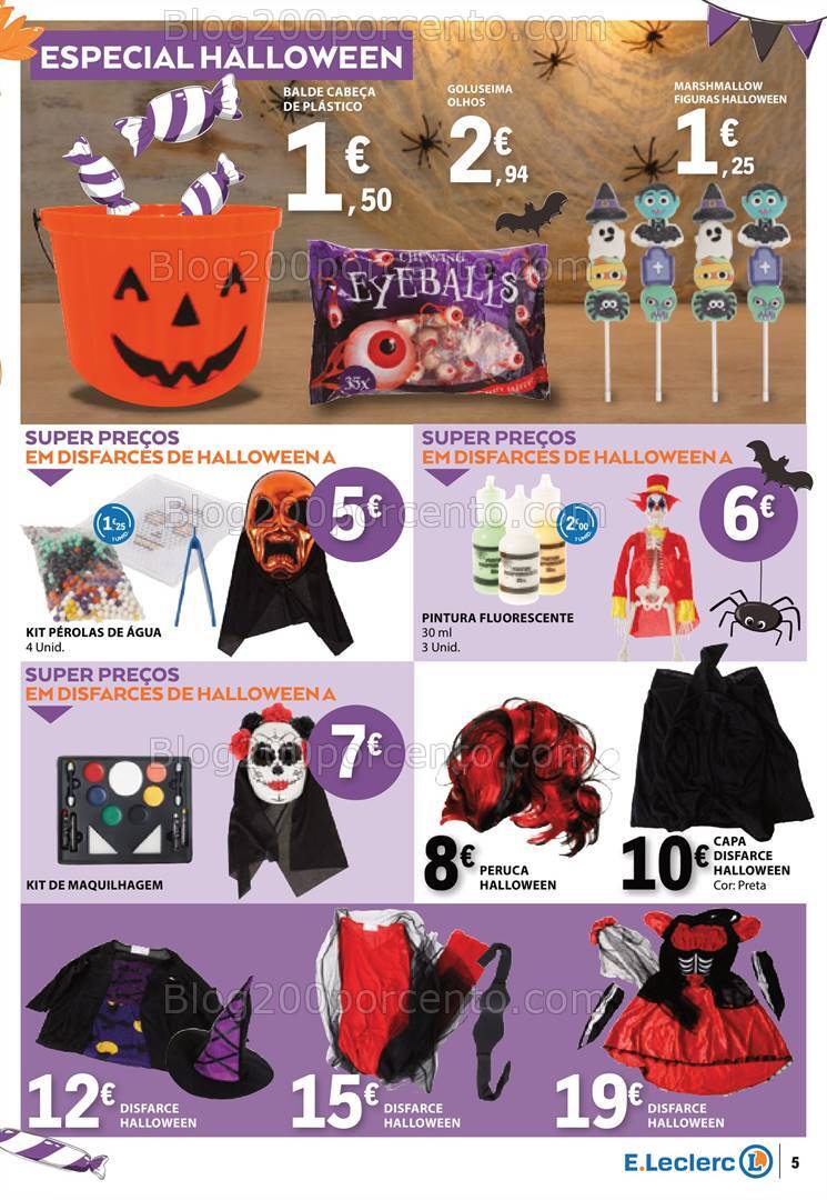 Antevisão Folheto E-LECLERC Bazar Promoções de 28 outubro a 6 novembro