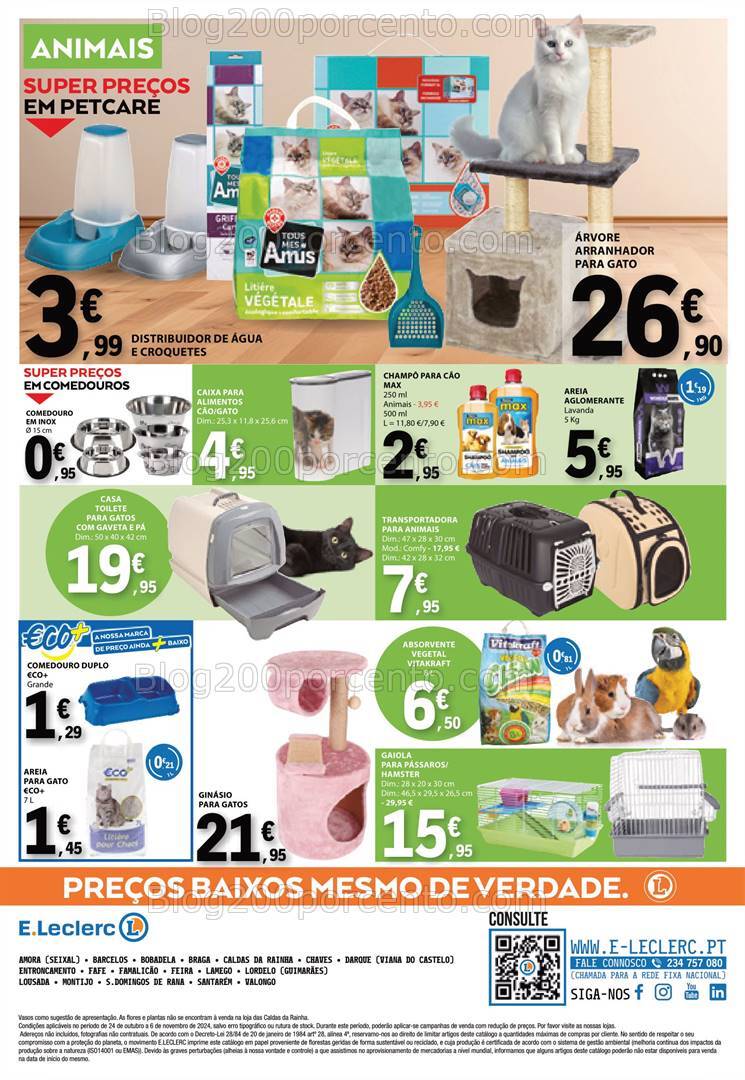 Antevisão Folheto E-LECLERC Bazar Promoções de 28 outubro a 6 novembro