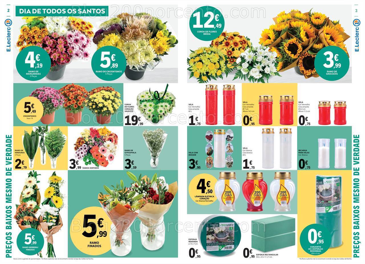 Antevisão Folheto E-LECLERC Bazar Promoções de 26 outubro a 8 novembro