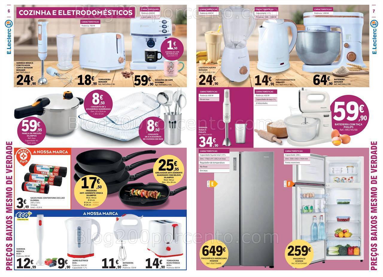 Antevisão Folheto E-LECLERC Bazar Promoções de 26 outubro a 8 novembro