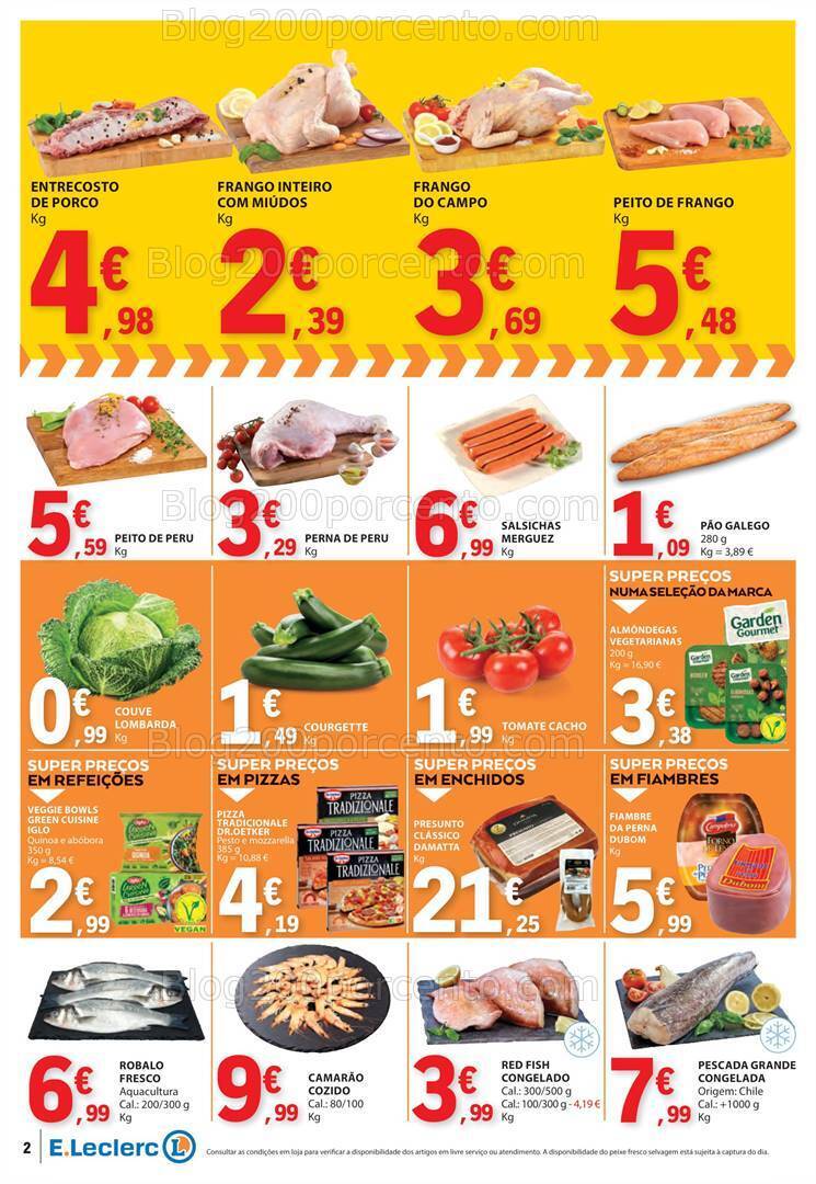 Antevisão Folheto E-LECLERC Promoções Fim de Semana - 12 a 14 janeiro