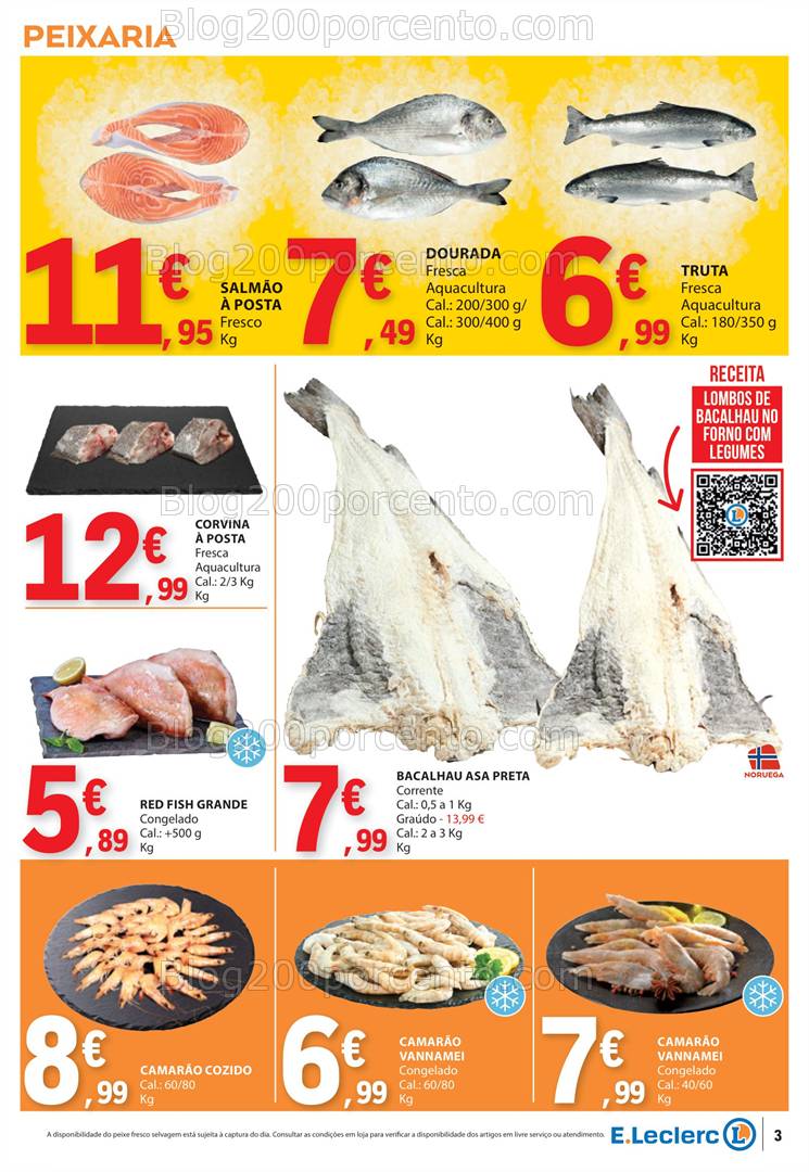 Antevisão Folheto E-LECLERC Promoções de 13 a 26 março