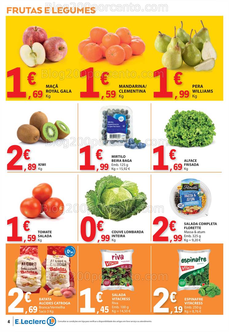 Antevisão Folheto E-LECLERC Promoções de 13 a 26 março