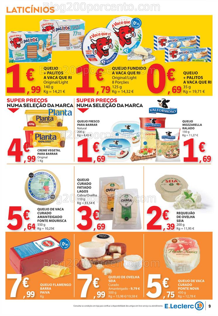 Antevisão Folheto E-LECLERC Promoções de 13 a 26 março