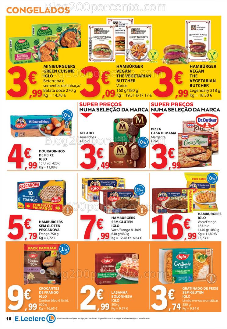 Antevisão Folheto E-LECLERC Promoções de 13 a 26 março