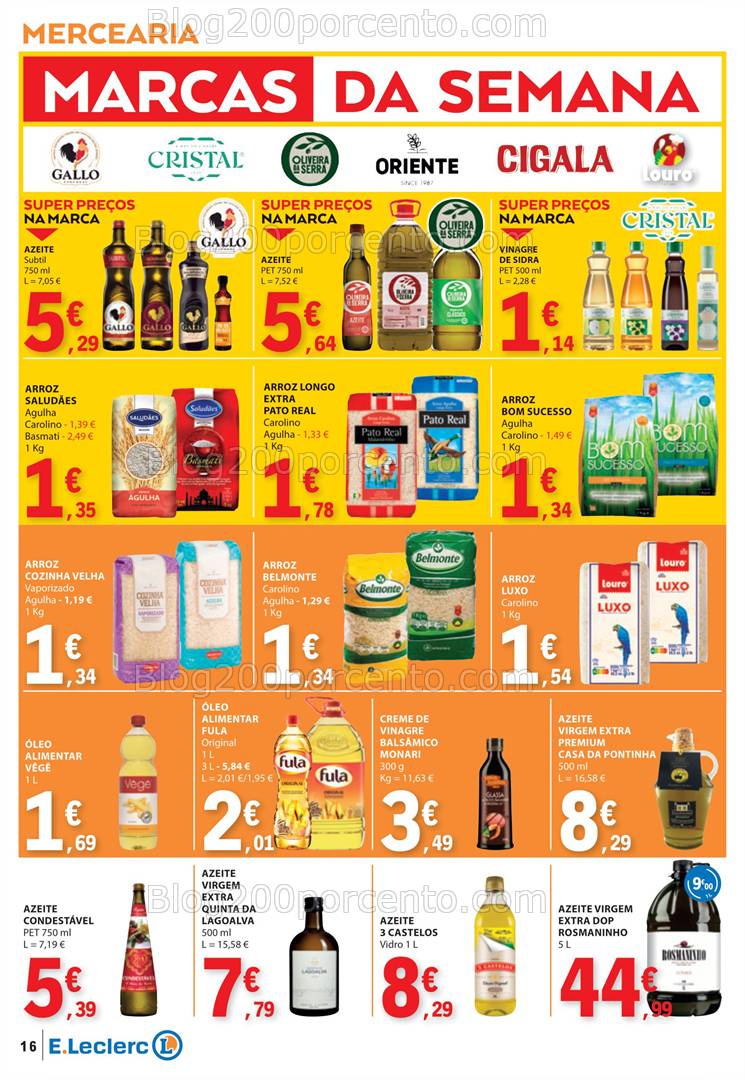 Antevisão Folheto E-LECLERC Promoções de 13 a 26 março