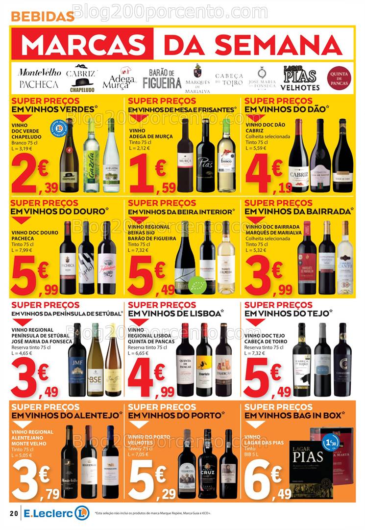 Antevisão Folheto E-LECLERC Promoções de 13 a 26 março
