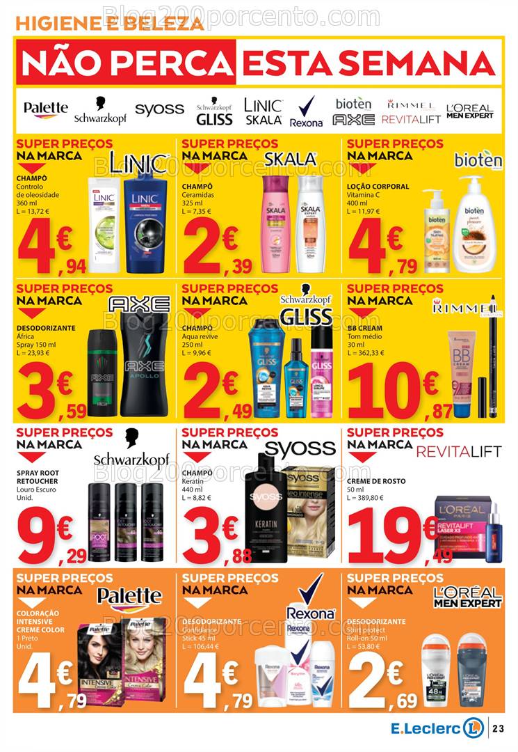 Antevisão Folheto E-LECLERC Promoções de 13 a 26 março