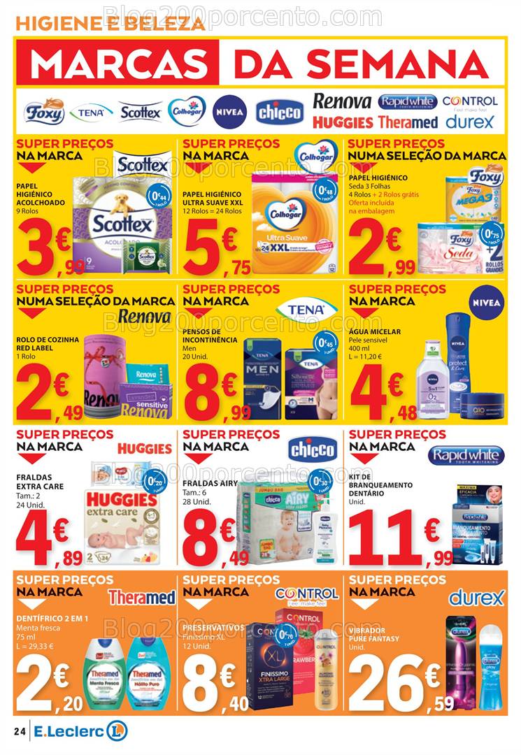 Antevisão Folheto E-LECLERC Promoções de 13 a 26 março