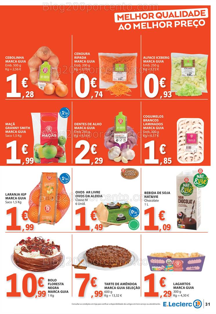Antevisão Folheto E-LECLERC Promoções de 13 a 26 março