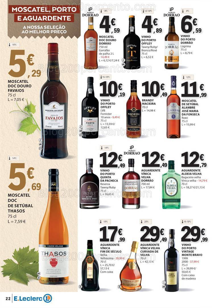 Antevisão Folheto E-LECLERC Feira Queijos Enchidos e Vinhos - 6 a 18 fevereiro