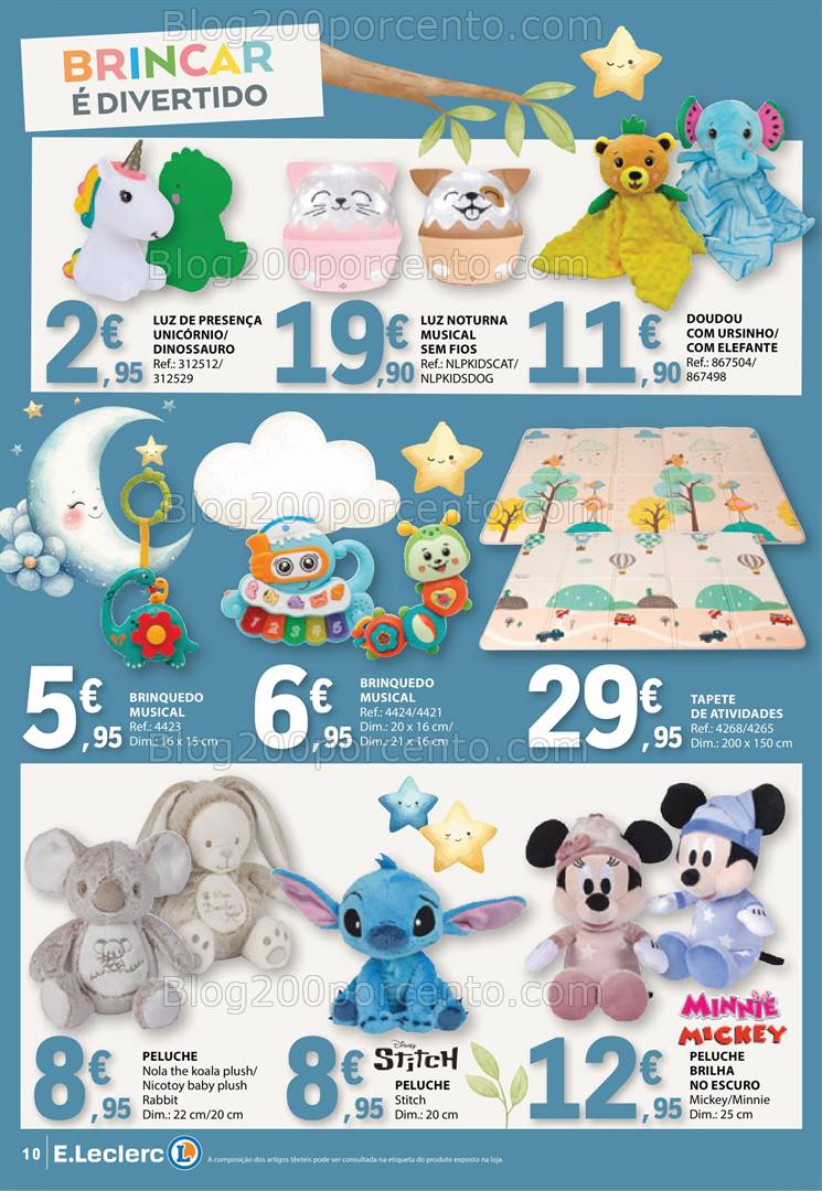 Antevisão Folheto E-LECLERC Feira do Bebé Promoções de 14 a 26 janeiro