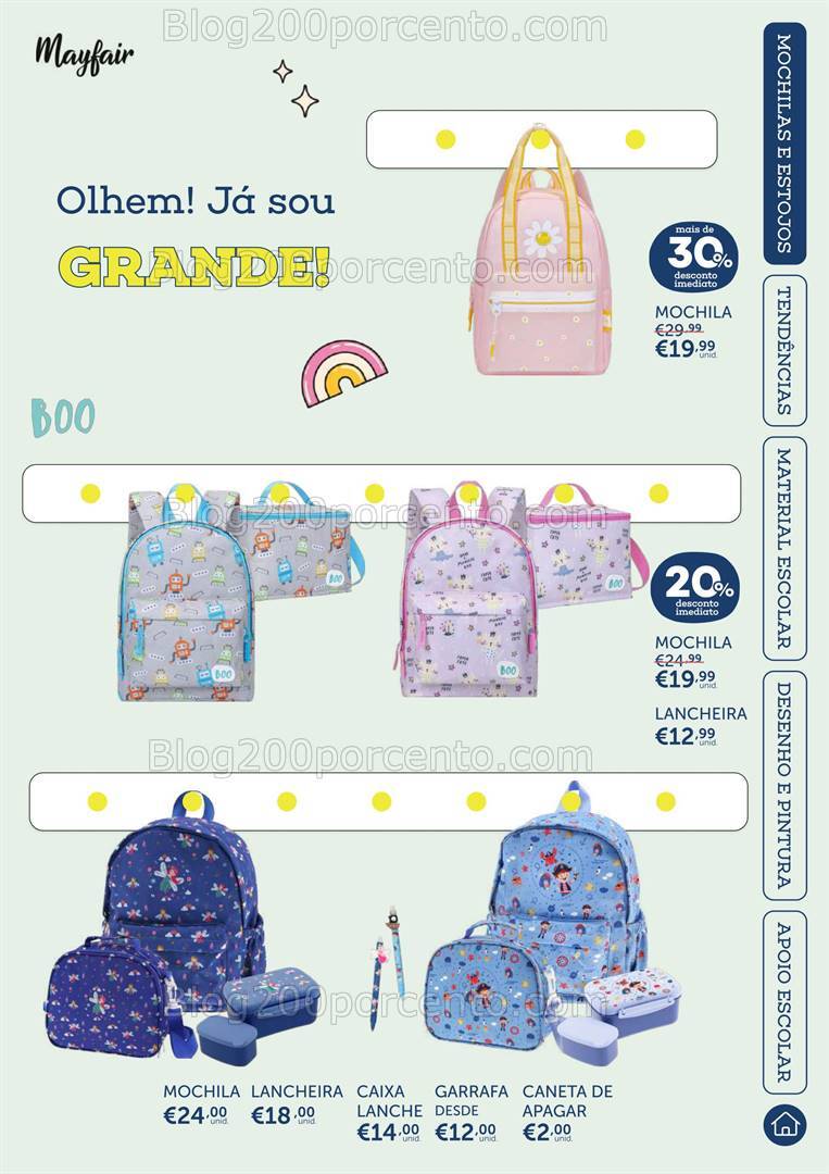 Antevisão Folheto NOTE Regresso às Aulas Promoções de 1 agosto a 23 setembro