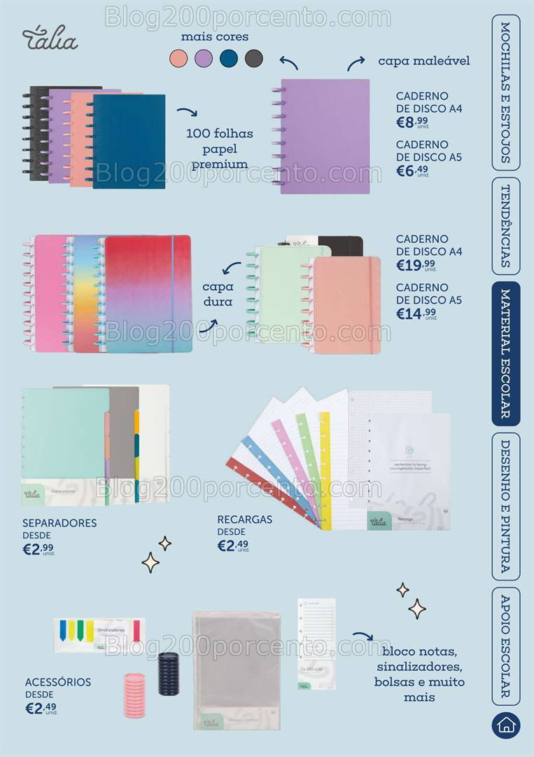 Antevisão Folheto NOTE Regresso às Aulas Promoções de 1 agosto a 23 setembro