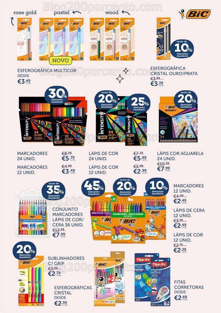 Antevisão Folheto NOTE Regresso às Aulas Promoções de 1 agosto a 23 setembro