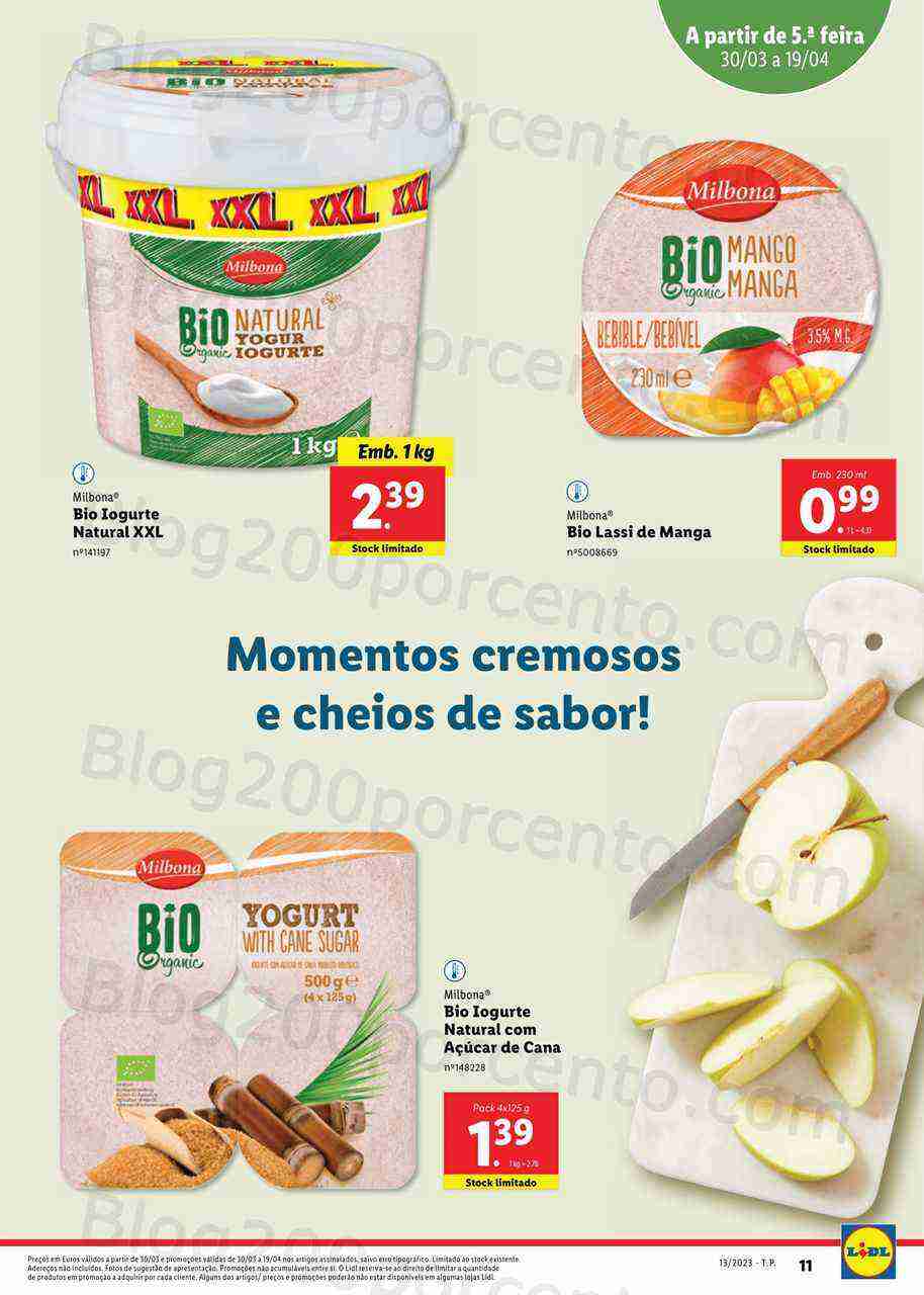 Antevisão Folheto LIDL Especial BIO Promoções de 30 março a 19 abril