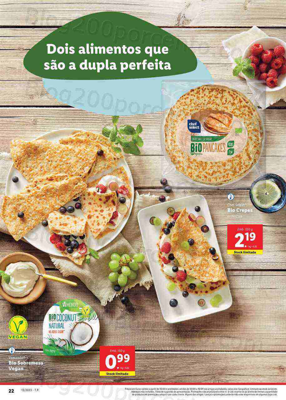 Antevisão Folheto LIDL Especial BIO Promoções de 30 março a 19 abril