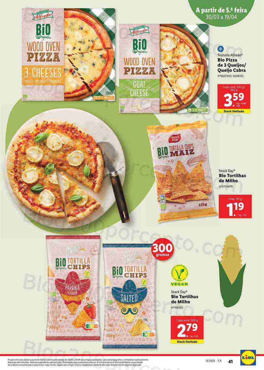 Antevisão Folheto LIDL Especial BIO Promoções de 30 março a 19 abril