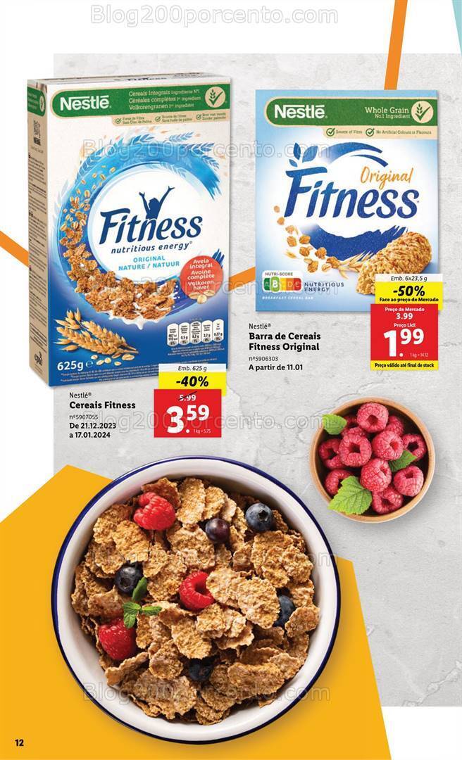 Antevisão Folheto LIDL Desporto e Vida Saudável Promoções de 4 a 17 janeiro