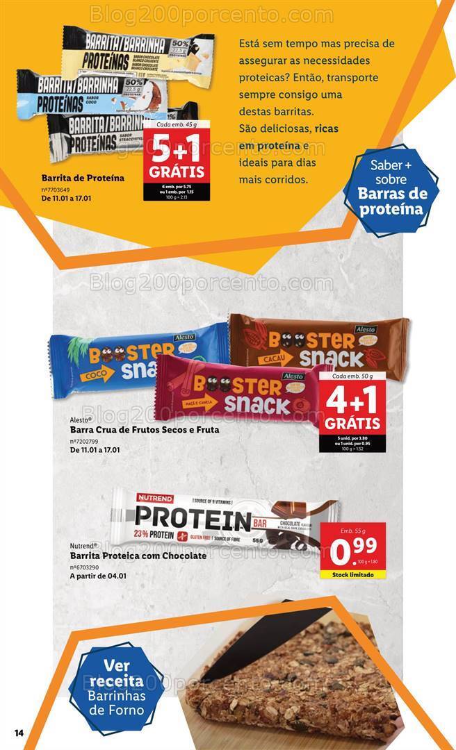 Antevisão Folheto LIDL Desporto e Vida Saudável Promoções de 4 a 17 janeiro