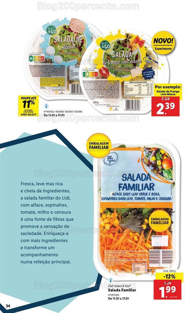 Antevisão Folheto LIDL Desporto e Vida Saudável Promoções de 4 a 17 janeiro