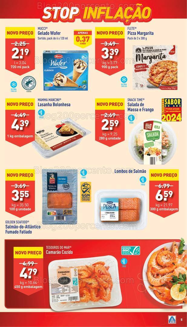 Antevisão Folheto ALDI Stop Inflação Promoções até 2 julho