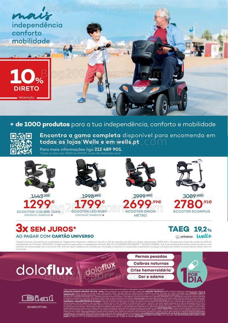 Antevisão Folheto WELLS Promoções de 16 julho a 19 agosto