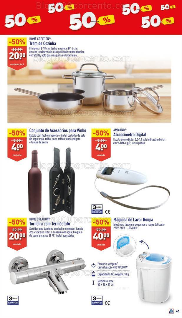 Antevisão Folheto ALDI Aberturas Promoções a partir de 22 maio