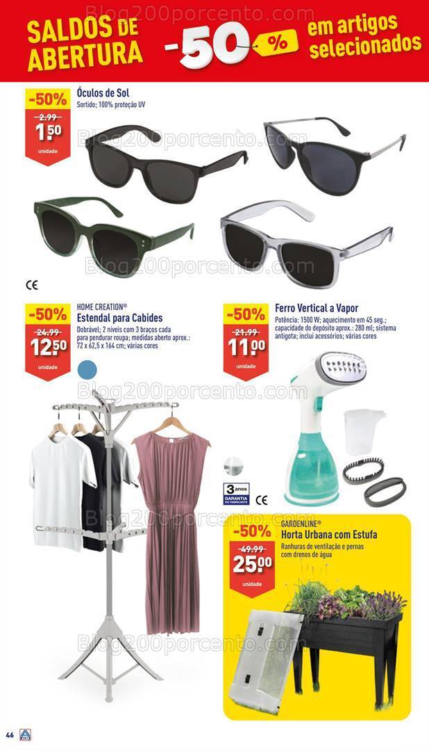 Antevisão Folheto ALDI Aberturas Promoções a partir de 22 maio