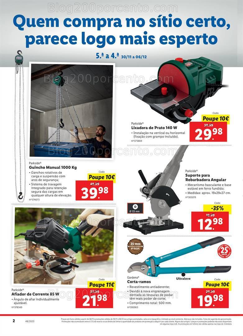 Antevisão Folheto LIDL Extra Promoções de 30 novembro a 6 dezembro