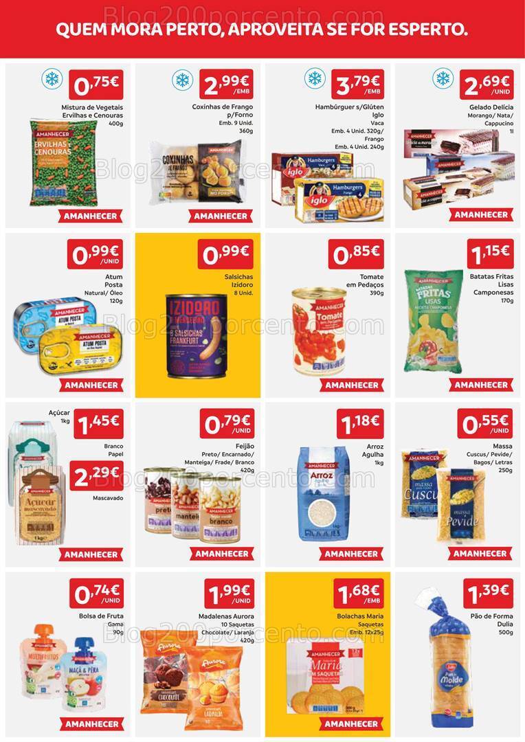 Antevisão Folheto AMANHECER Promoções de 29 fevereiro a 6 março