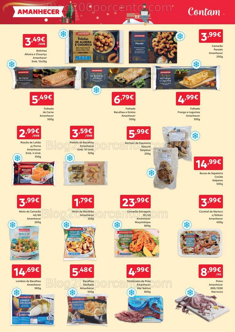 Antevisão Folheto AMANHECER Promoções de 12 a 25 dezembro