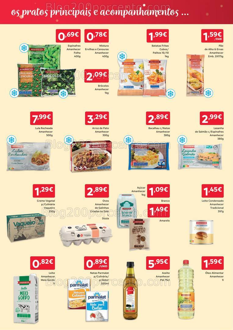 Antevisão Folheto AMANHECER Promoções de 12 a 25 dezembro