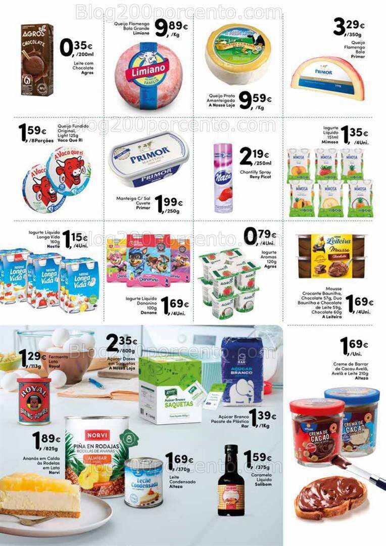 Antevisão Folheto A NOSSA LOJA Promoções de 9 a 24 março