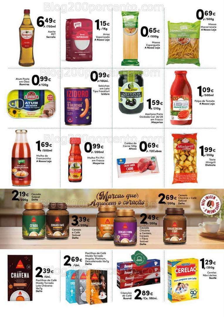 Antevisão Folheto A NOSSA LOJA Promoções de 9 a 24 março