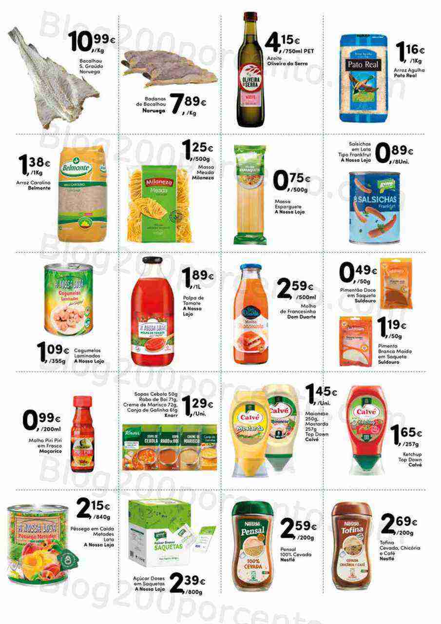 Antevisão Folheto A NOSSA LOJA Promoções de 1 a 16 abril