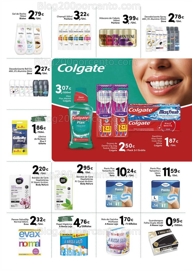 Antevisão Folheto A NOSSA LOJA Páscoa Promoções de 29 março a 13 abril