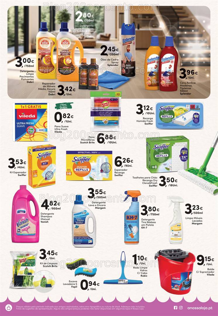 Antevisão Folheto A NOSSA LOJA Páscoa Promoções de 29 março a 13 abril