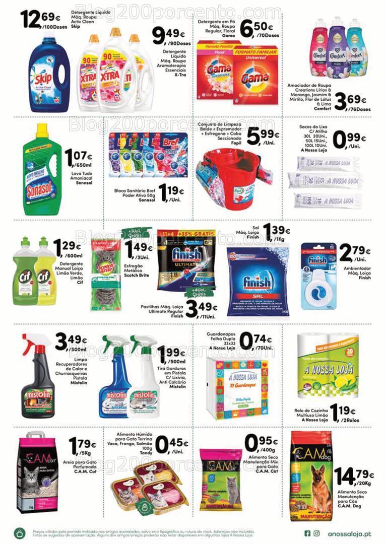 Antevisão Folheto A NOSSA LOJA Promoções de 20 abril a 5 maio
