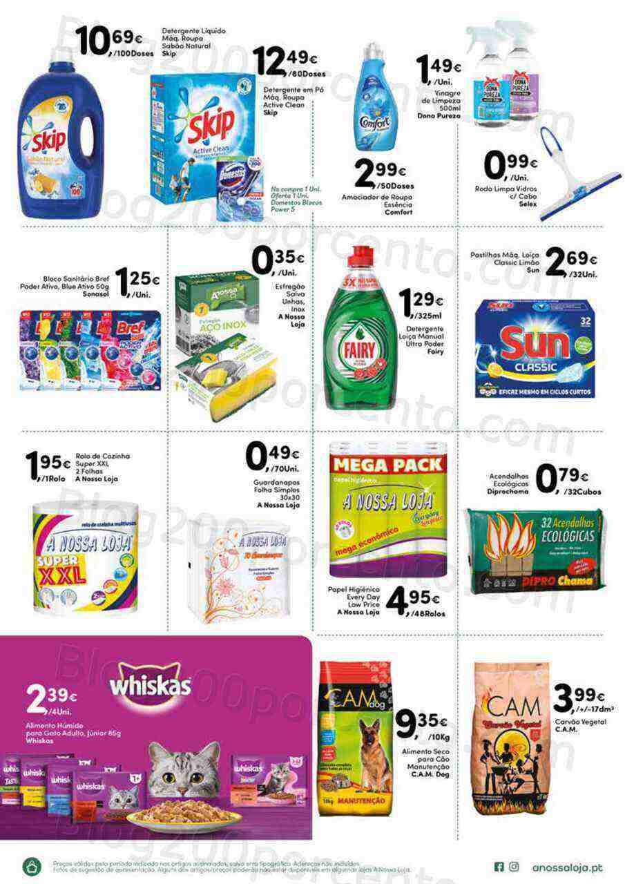 Antevisão Folheto A NOSSA LOJA Promoções de 19 abril a 4 maio