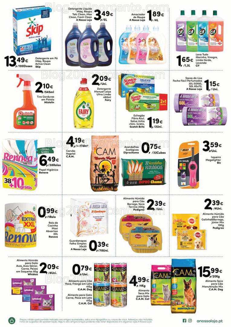 Antevisão Folheto A NOSSA LOJA Promoções de 10 a 23 maio