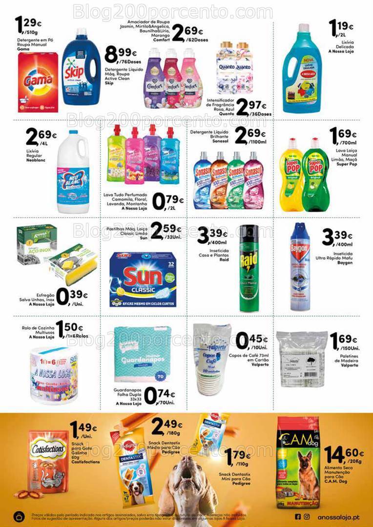 Antevisão Folheto A NOSSA LOJA Promoções de 25 maio a 9 junho